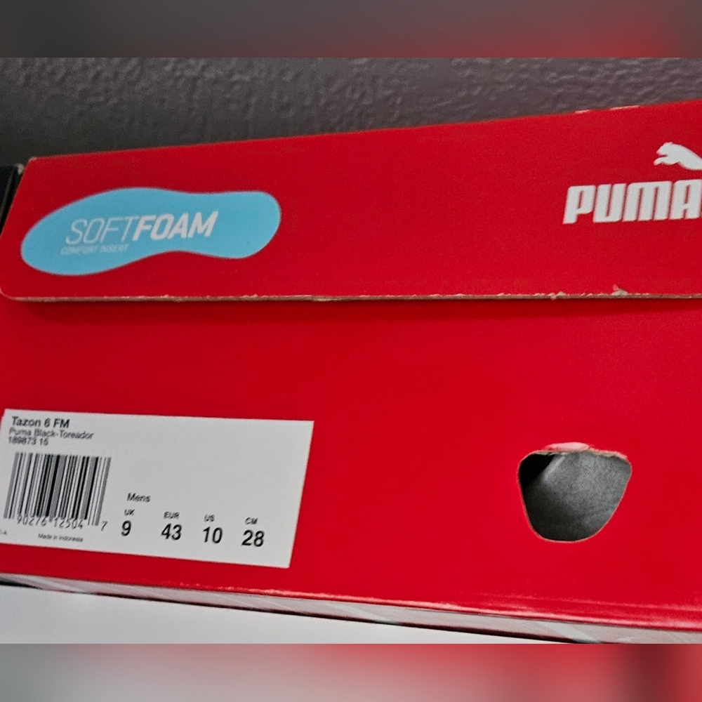 Puma Tazon 6FM men's shoes size 10
